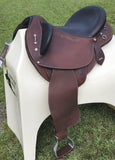 Syd Hill Barkley Stock Saddle with Swinging Fender, Leather – SHX Adjustable Tree - Country Scene Saddlery and Pet Supplies