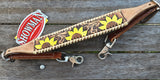 New! Showman ® sunflower design wither strap. - Country Scene Saddlery and Pet Supplies