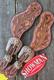 Showman ® Buck stitch spur straps. - Country Scene Saddlery and Pet Supplies
