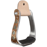 New! Showman Gambler Aluminum Stirrups - Country Scene Saddlery and Pet Supplies