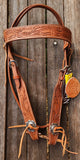 Showman ® Argentina cow leather browband headstall. - Country Scene Saddlery and Pet Supplies