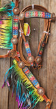 New! Serape print headstall and breastcollar set. - Country Scene Saddlery and Pet Supplies