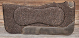 Showman® 32"x 32" 100% Mohair Wool built up saddle pad. RH - Country Scene Saddlery and Pet Supplies
