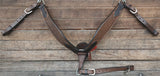 Showman ® Argentina cow leather basket tooled breastcollar. - Country Scene Saddlery and Pet Supplies