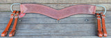 Showman ® Basketweave tooled tripping collar. - Country Scene Saddlery and Pet Supplies