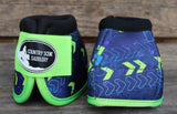 CSS Lime and Blue Arrow Patterned Boots- A9. - Country Scene Saddlery and Pet Supplies