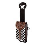 New! Showman Single Pommel Horn Bag - Fast Lane