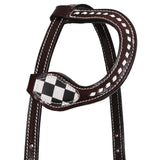 New! Showman Fast Lane Floral One Ear Headstall