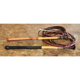 New! Leather Stock whip - Country Scene Saddlery and Pet Supplies
