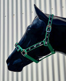 New! Coloured Ribbon Halter - Country Scene Saddlery and Pet Supplies