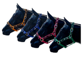 New! Coloured Ribbon Halter - Country Scene Saddlery and Pet Supplies