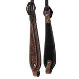 New! Showman One Ear Headstall with Angel and Devil Buckle