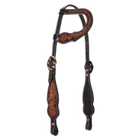 New! Showman Petal and Leaf One Ear Headstall