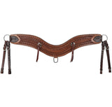 New! Showman Golden Bamboo Tripping Collar - Country Scene Saddlery and Pet Supplies