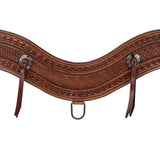 New! Showman Golden Bamboo Tripping Collar - Country Scene Saddlery and Pet Supplies