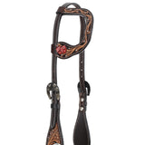 New! Showman Diamond Flush One Ear Headstall - Country Scene Saddlery and Pet Supplies