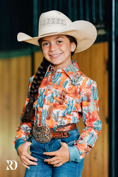 *YOUTH* SIERRA PERFORMANCE RODEO SHIRT