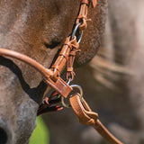 New! Billy Royal® Rolled Nose Leather Side Pull - Country Scene Saddlery and Pet Supplies
