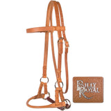 New! Billy Royal® Rolled Nose Leather Side Pull - Country Scene Saddlery and Pet Supplies
