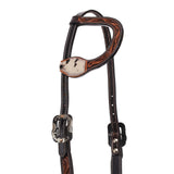 New! Showman Western Wallflower One Ear Headstall