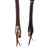 New! Showman Western Wallflower One Ear Headstall - Country Scene Saddlery and Pet Supplies