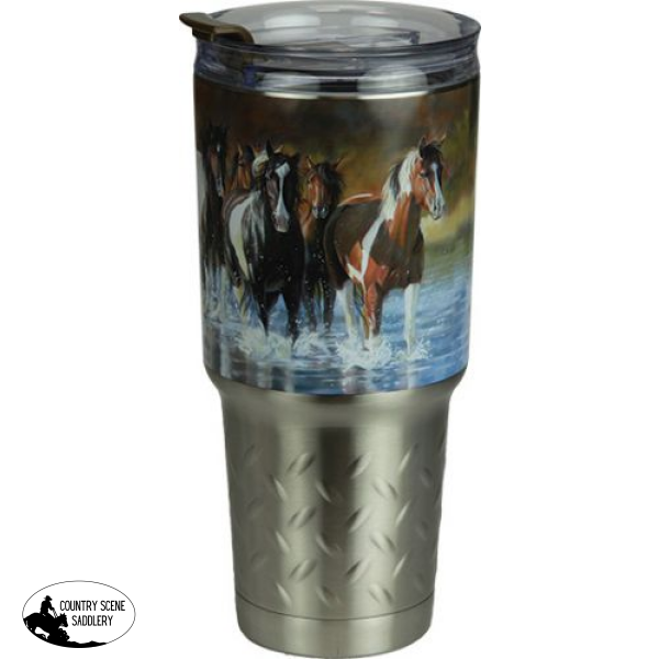 2146 32Oz Stainless Steel Rush Hour Drink Tumbler.