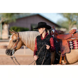 Liza Show Vest, Black - Country Scene Saddlery and Pet Supplies