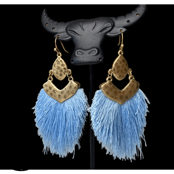 2228 - Aladin Tassel Earrings Necklace &