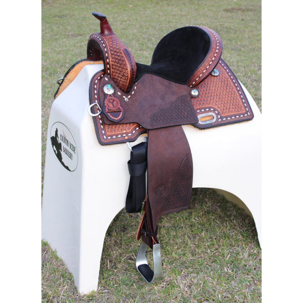 2232 MONTANA BARREL SADDLE Saddle 2232-240V-05 Barrel Saddle