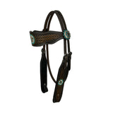 Double T Buckaroo Barrel Style Saddle Set - 12 Inch Semi - Country Scene Saddlery and Pet Supplies