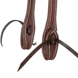 New! Billy Royal® Oiled Hermann Oak Leather Rolled One Ear Headstall - Country Scene Saddlery and Pet Supplies