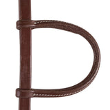 New! Billy Royal® Oiled Hermann Oak Leather Rolled One Ear Headstall - Country Scene Saddlery and Pet Supplies