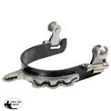 25977 Showman™ blued steel humane rowel bumper spurs. - Country Scene Saddlery and Pet Supplies