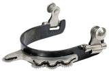 25977 Showman™ blued steel humane rowel bumper spurs. - Country Scene Saddlery and Pet Supplies
