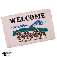 New! 27 X 18 Home Is Where The Barn Floor Mat. Posted.*