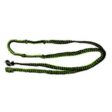 Showman braided nylon barrel reins with easy grip knots - Country Scene Saddlery and Pet Supplies