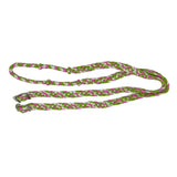 Showman braided nylon barrel reins with easy grip knots - Country Scene Saddlery and Pet Supplies