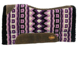 New! Barrel Style Purple colored memory felt bottom saddle pad. Klassy cowgirl - Country Scene Saddlery and Pet Supplies