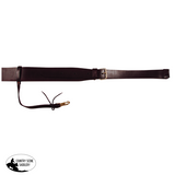 3’’ Smooth Lightweight Brass Flank Cinch - Walnut - Back Cinch
