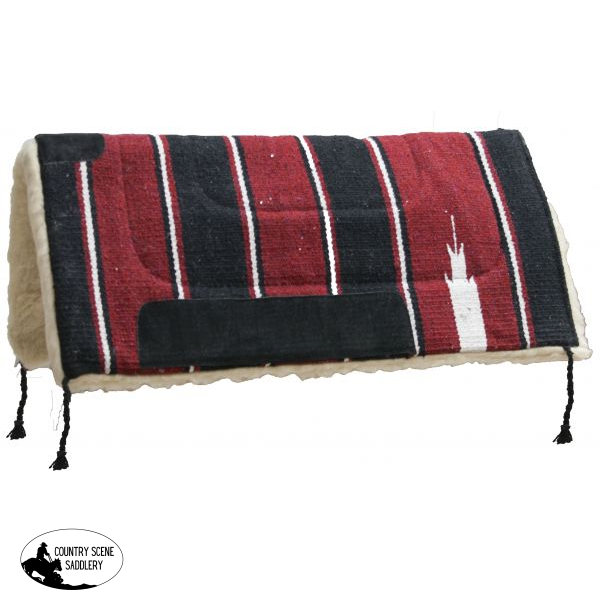 30 X Economy Style Navajo Pad Red Saddle Pads & Blankets