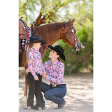 Dorothy Show Blouse, Garnet - Country Scene Saddlery and Pet Supplies