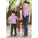 Dorothy Show Blouse, Garnet - Country Scene Saddlery and Pet Supplies