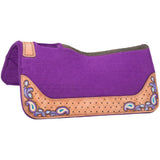 New! Tough1 Purple Paisley Saddle Pad | Country Scene Saddlery