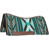 Loretta Western Saddle Pad Teal Wool Felt Horse Saddle Pad Australia
