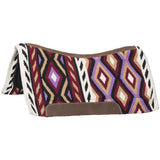 Cassidy western saddle pad Teal wool felt horse saddle pad Australia