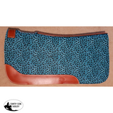 31" X 32" Teal Solid Felt Saddle Pad. - Country Scene Saddlery and Pet Supplies