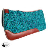 31" X 32" Teal Solid Felt Saddle Pad. - Country Scene Saddlery and Pet Supplies