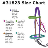 New! Schneiders® Pro Series Classic Hunter Bridle with Fancy Stitching - Country Scene Saddlery and Pet Supplies