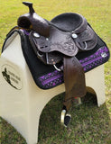 CSSR01 Custom Reining Saddle - Country Scene Saddlery and Pet Supplies