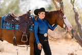 New! Beth Rail Shirt, Peacock - Country Scene Saddlery and Pet Supplies